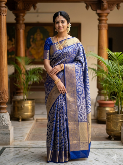 Pure Kanchipuram Silk Saree