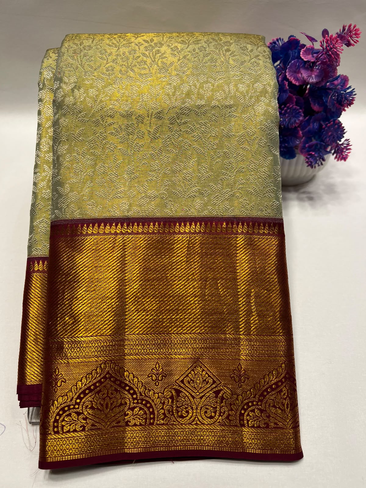 Pure Kanchipuram Silk Saree