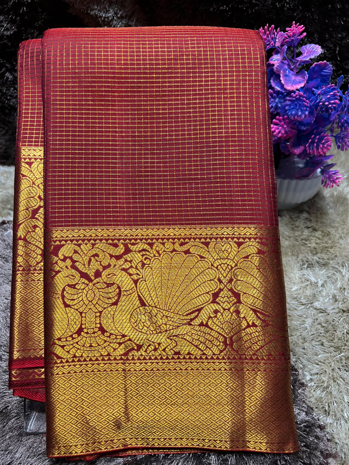 Pure Kanchipuram Silk Saree