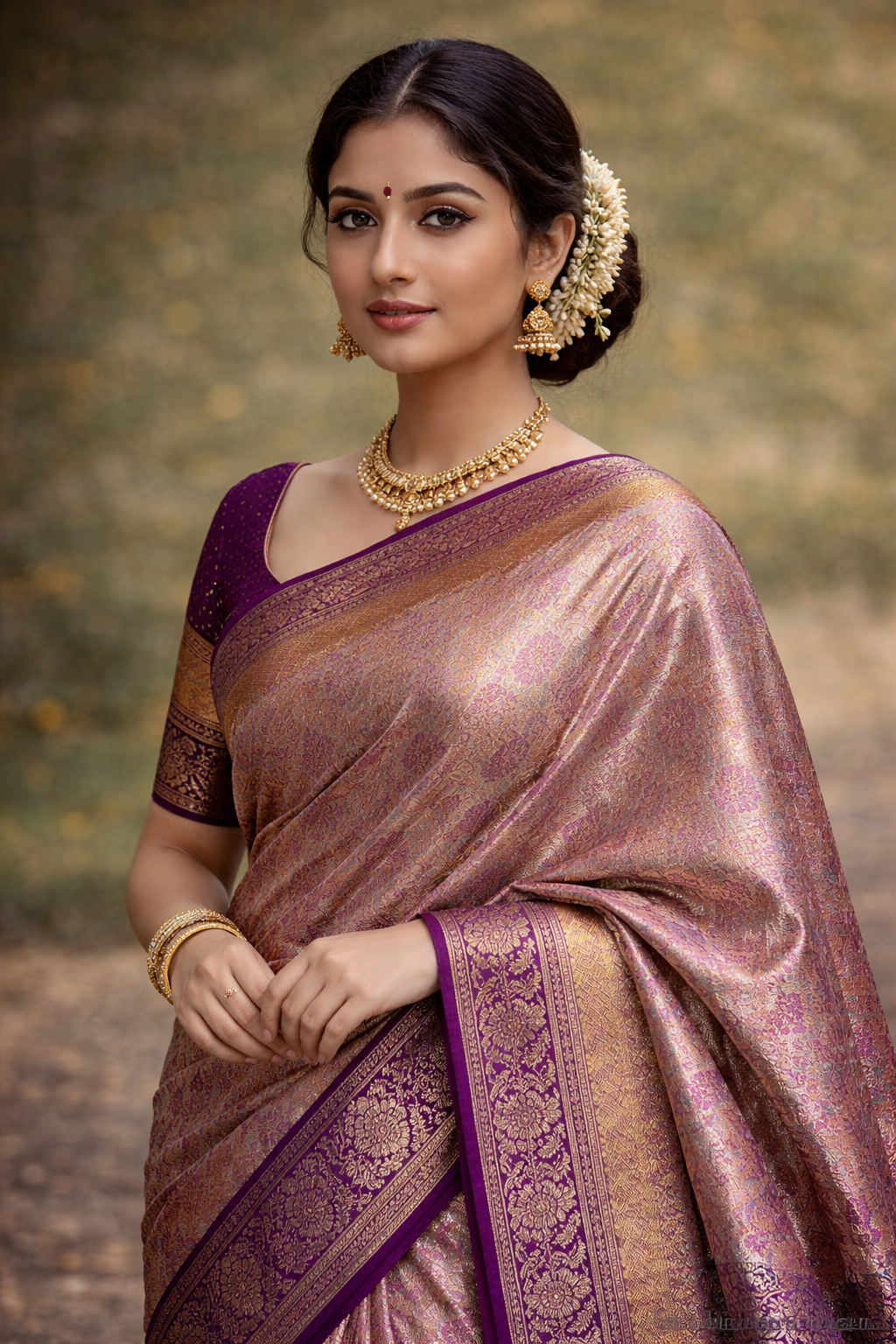 Pure Kanchipuram Silk Saree