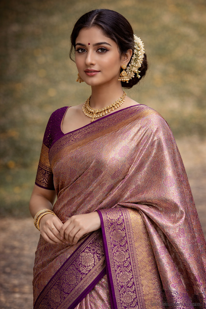 Pure Kanchipuram Silk Saree