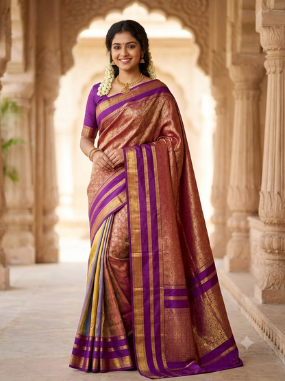 Pure Kanchipuram Silk Saree
