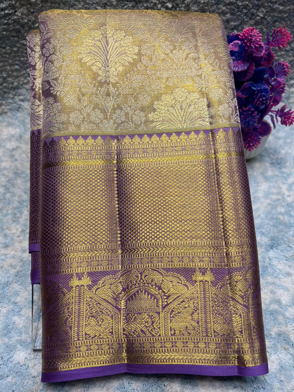 Pure Kanchipuram Silk Saree