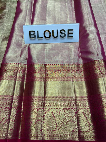 Pure Kanchipuram Silk Saree