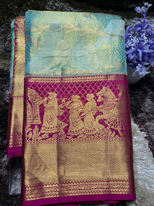 Pure Kanchipuram Silk Saree