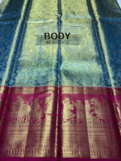 Pure Kanchipuram Silk Saree