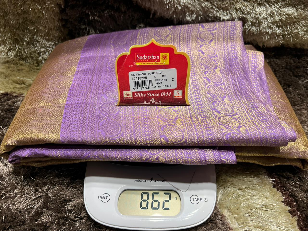 Pure Kanchipuram Silk Saree