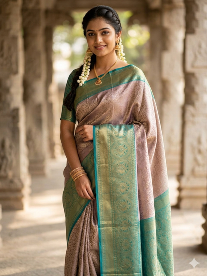 Pure Kanchipuram Silk Saree