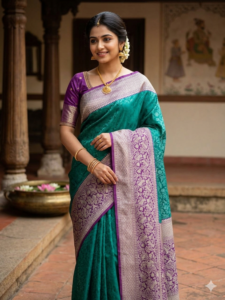Pure Kanchipuram Silk Saree