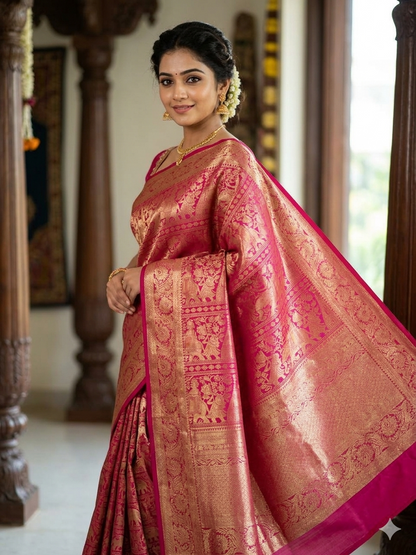 Pure Kanchipuram Silk Saree