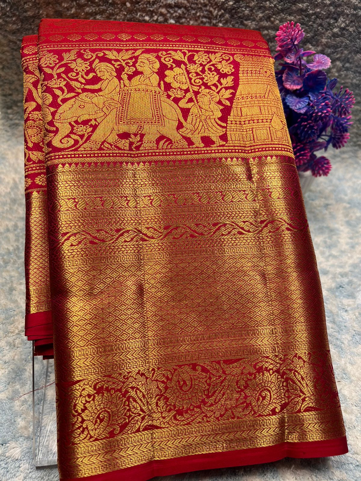 Pure Kanchipuram Silk Saree