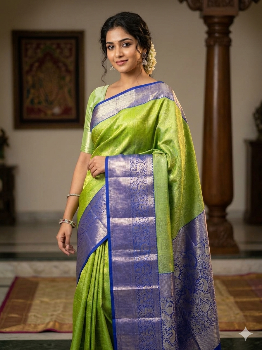 Pure Kanchipuram Silk Saree