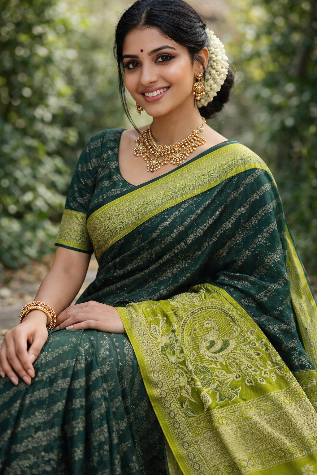 Pure Kanchipuram Silk Saree