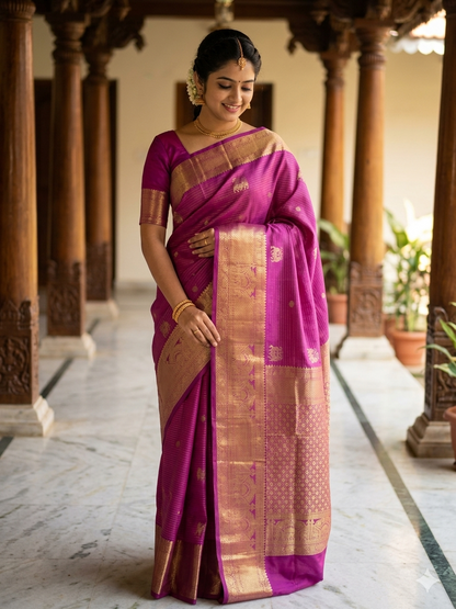 Pure Kanchipuram Silk Saree
