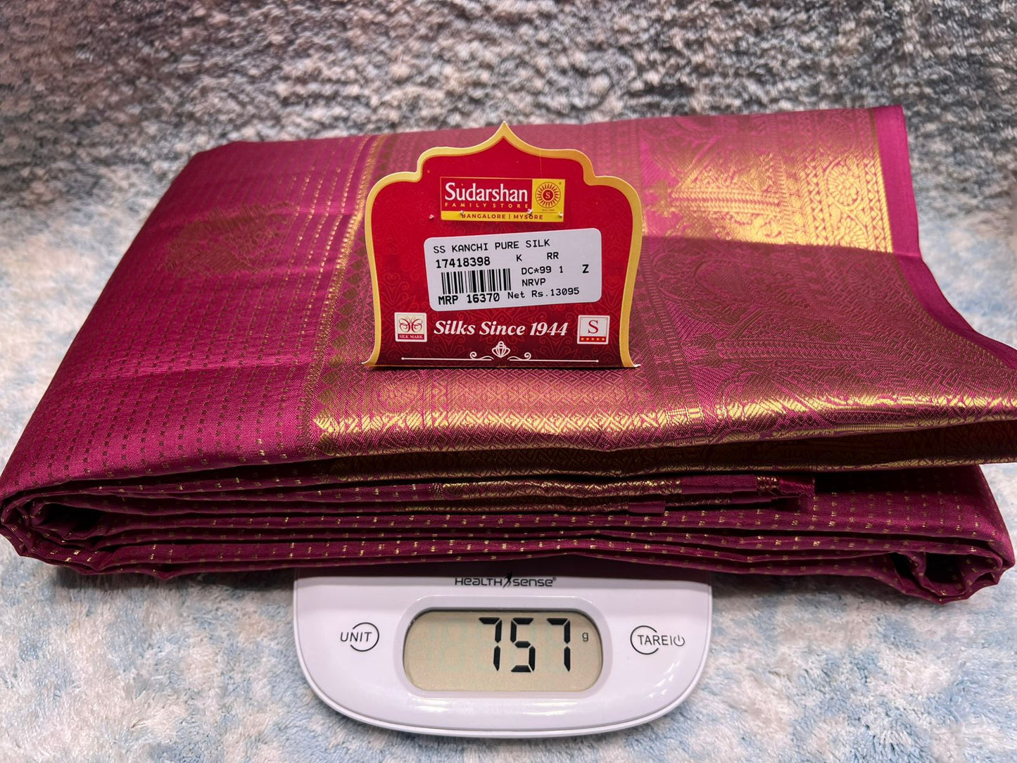 Pure Kanchipuram Silk Saree