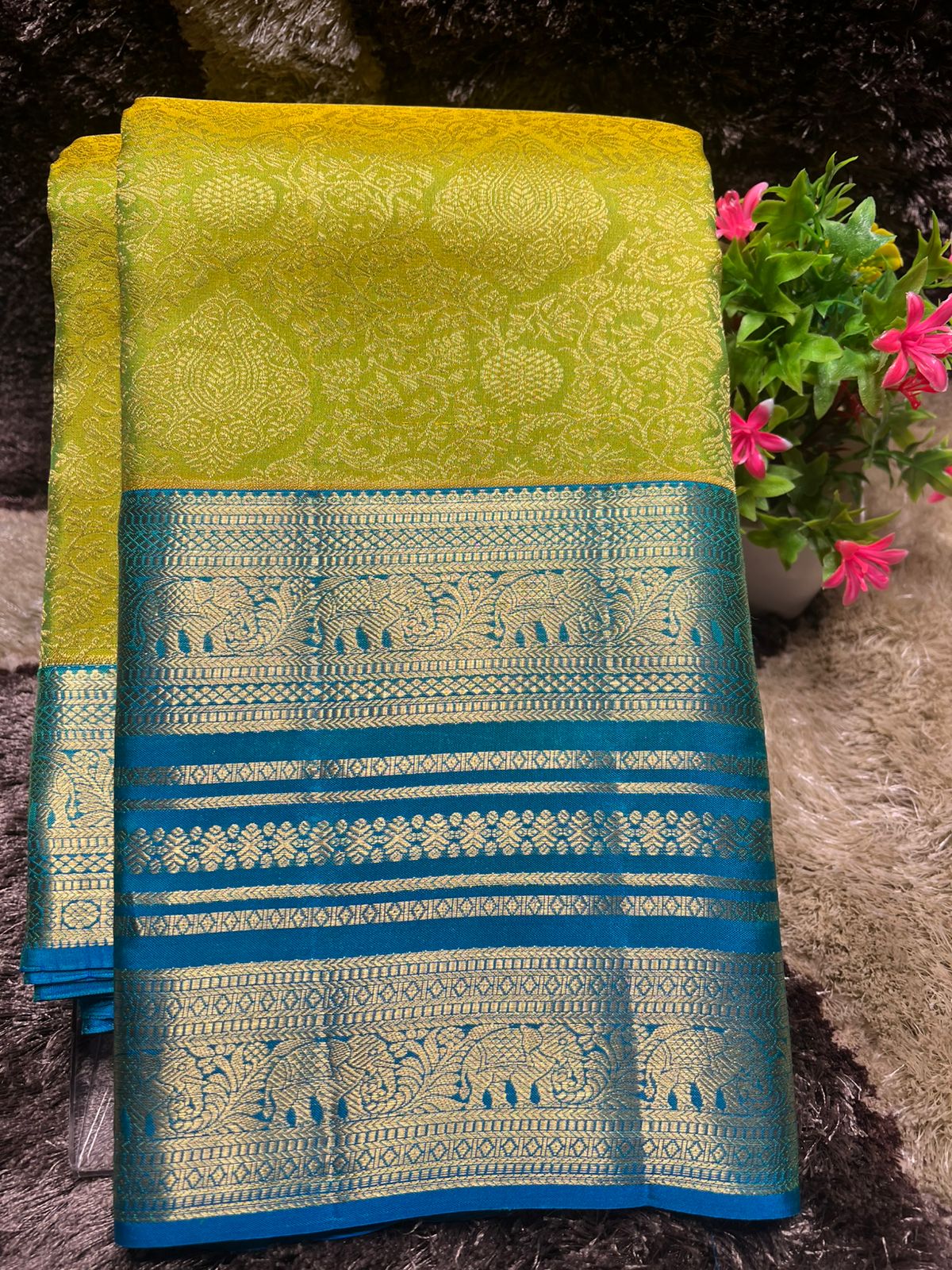 Pure Kanchipuram Silk Saree