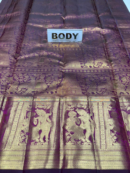 Pure Kanchipuram Silk Saree