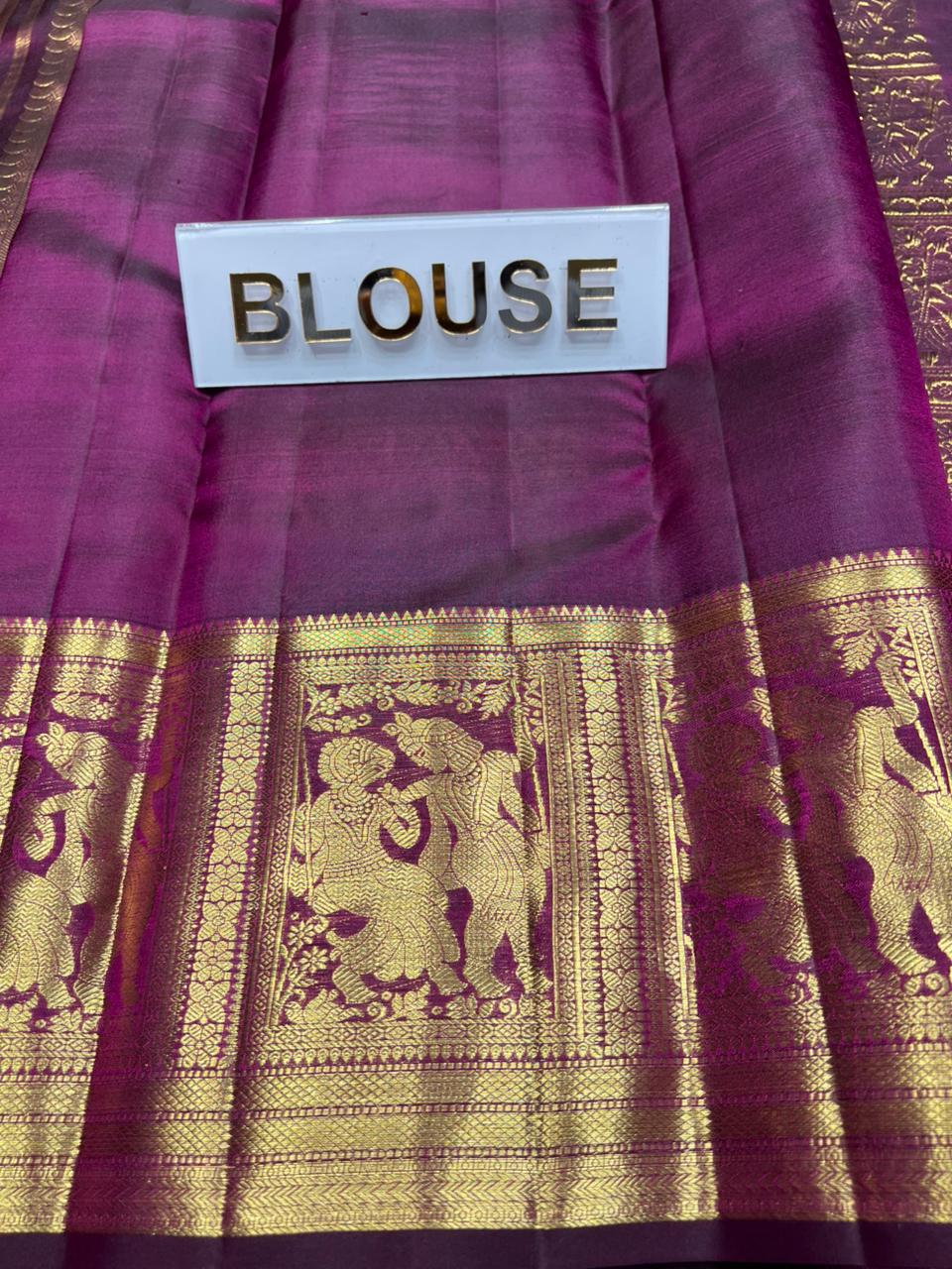 Pure Kanchipuram Silk Saree