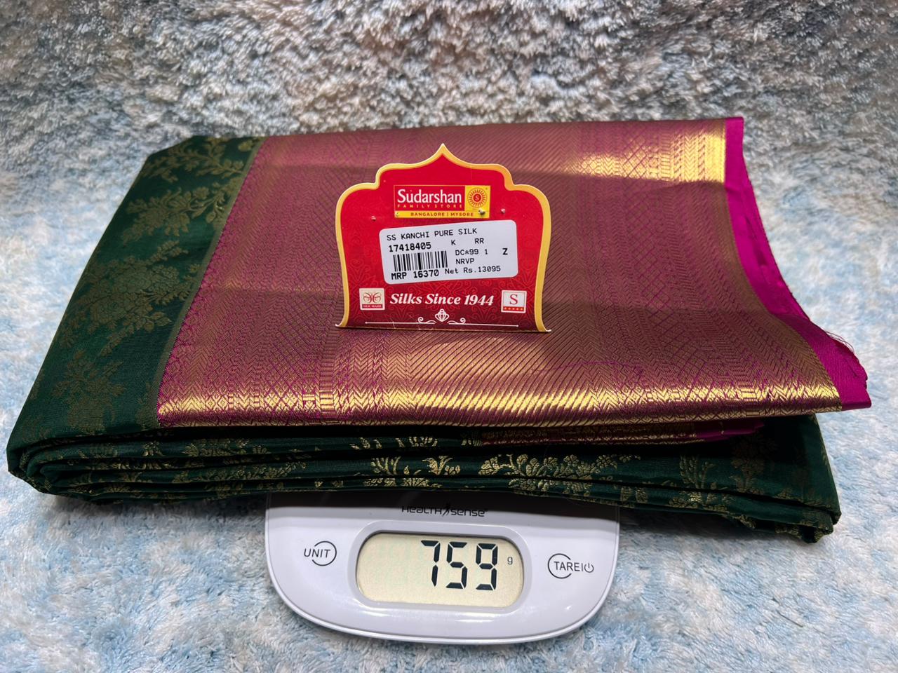 Pure Kanchipuram Silk Saree