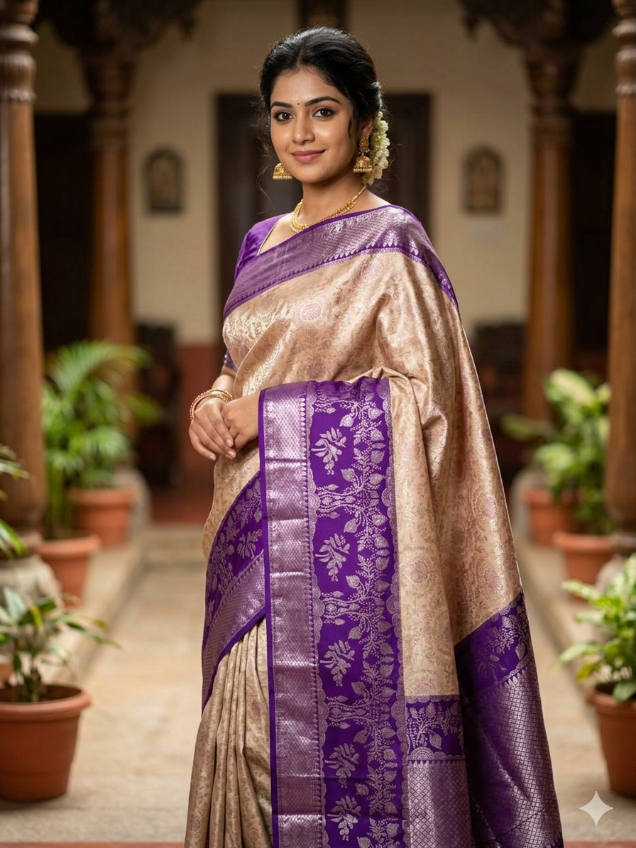 Pure Kanchipuram Silk Saree