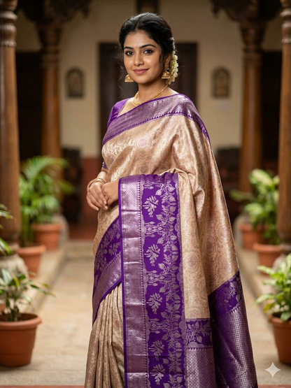 Pure Kanchipuram Silk Saree
