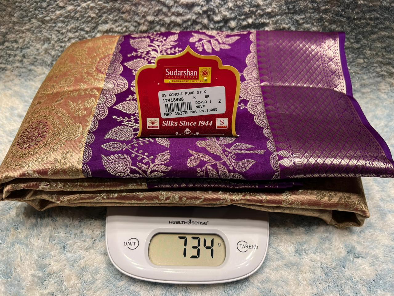Pure Kanchipuram Silk Saree