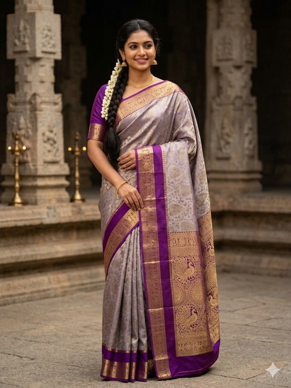 Pure Kanchipuram Silk Saree