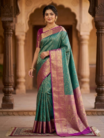 Pure Kanchipuram Silk Saree