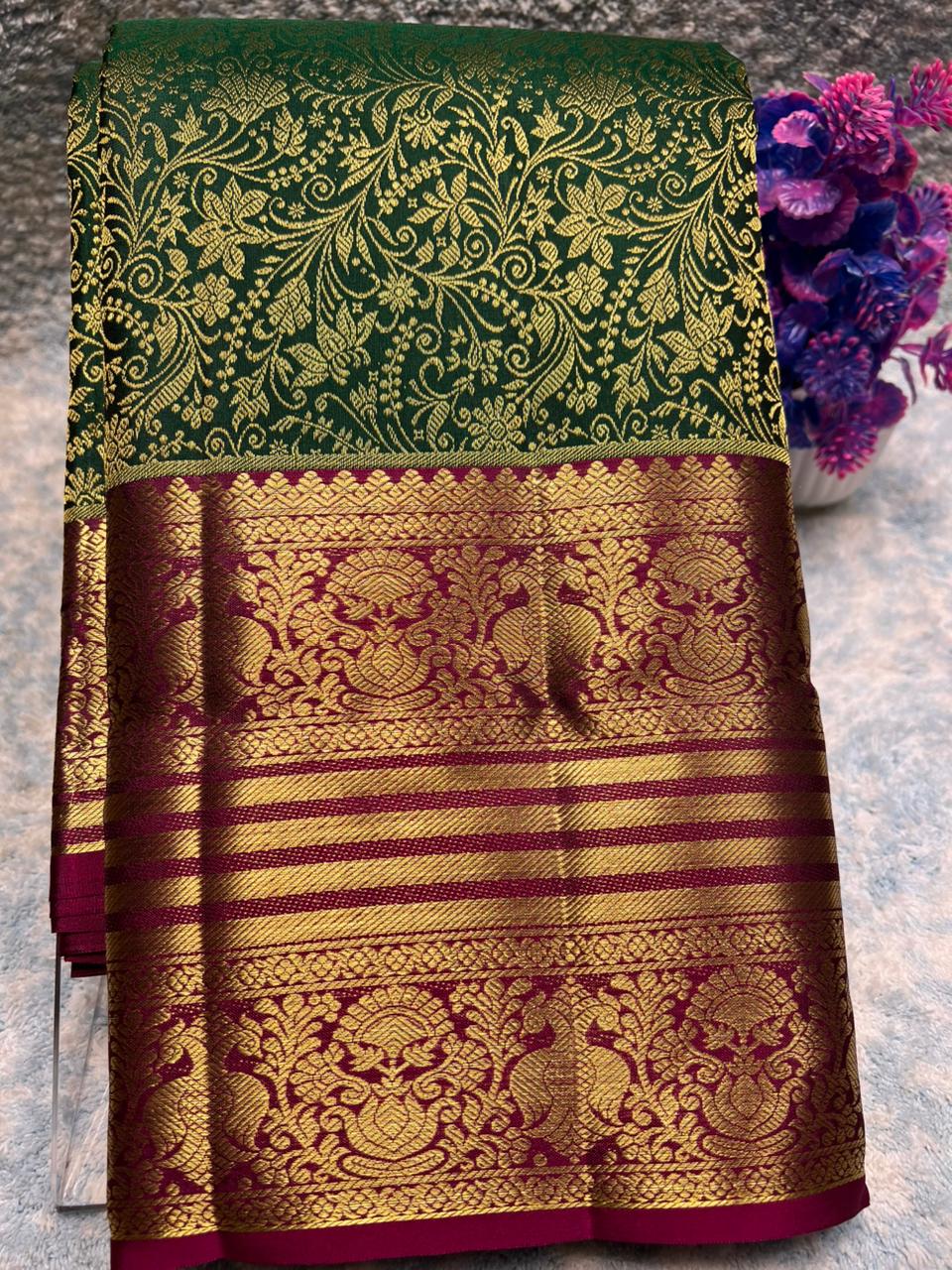 Pure Kanchipuram Silk Saree