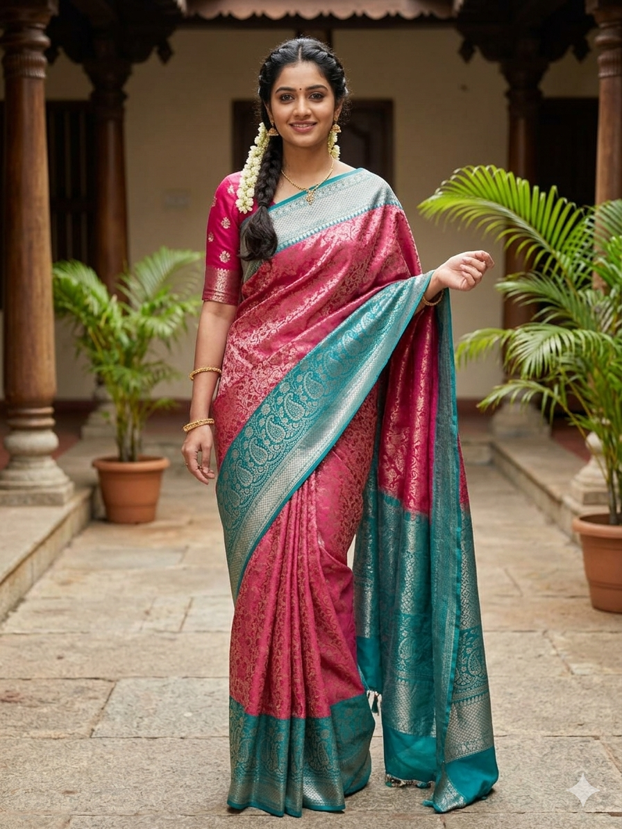 Pure Kanchipuram Silk Saree