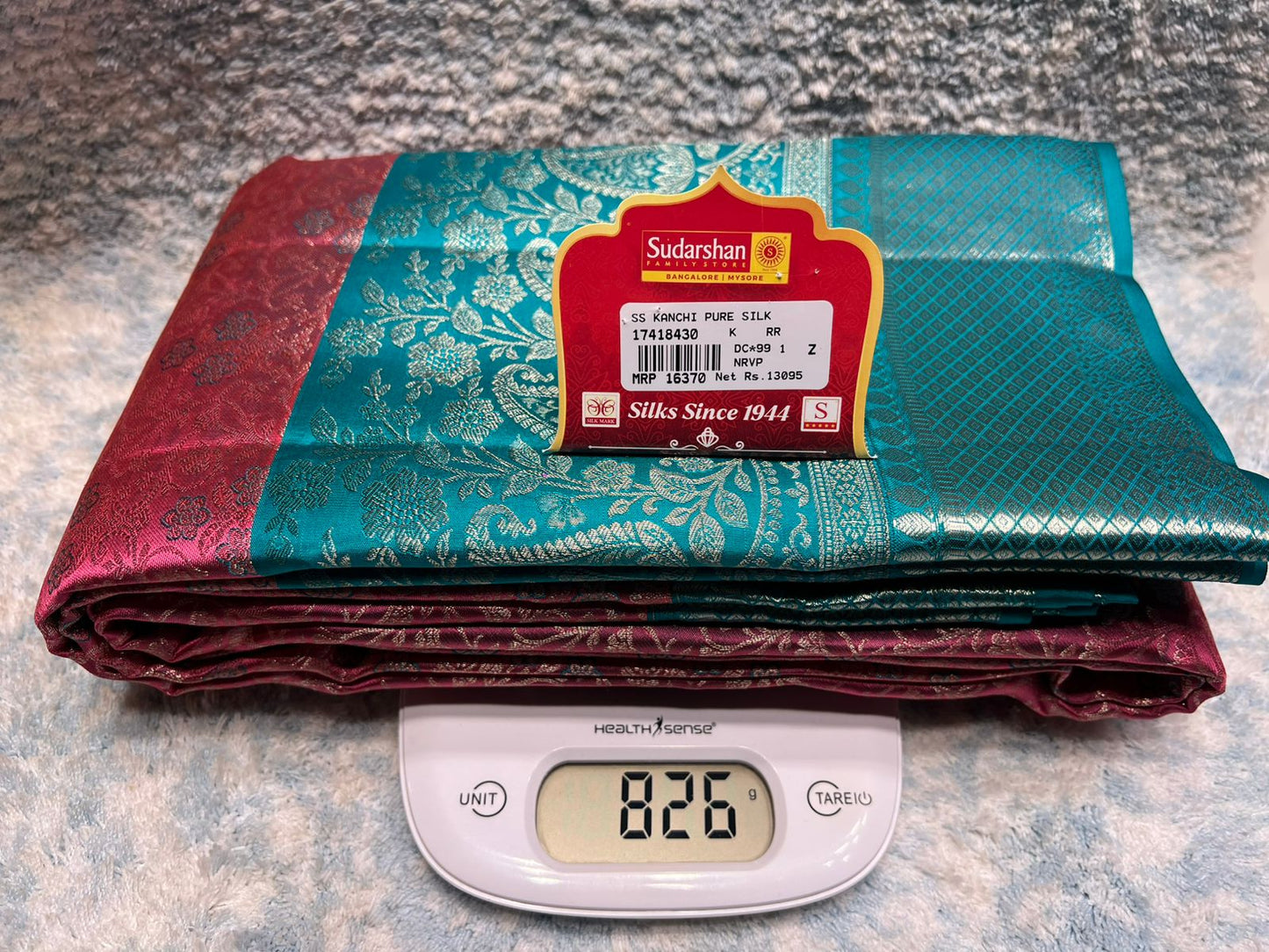Pure Kanchipuram Silk Saree