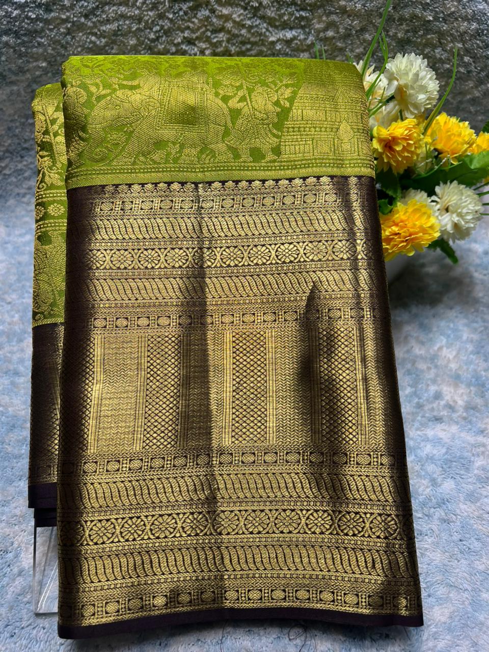 Pure Kanchipuram Silk Saree