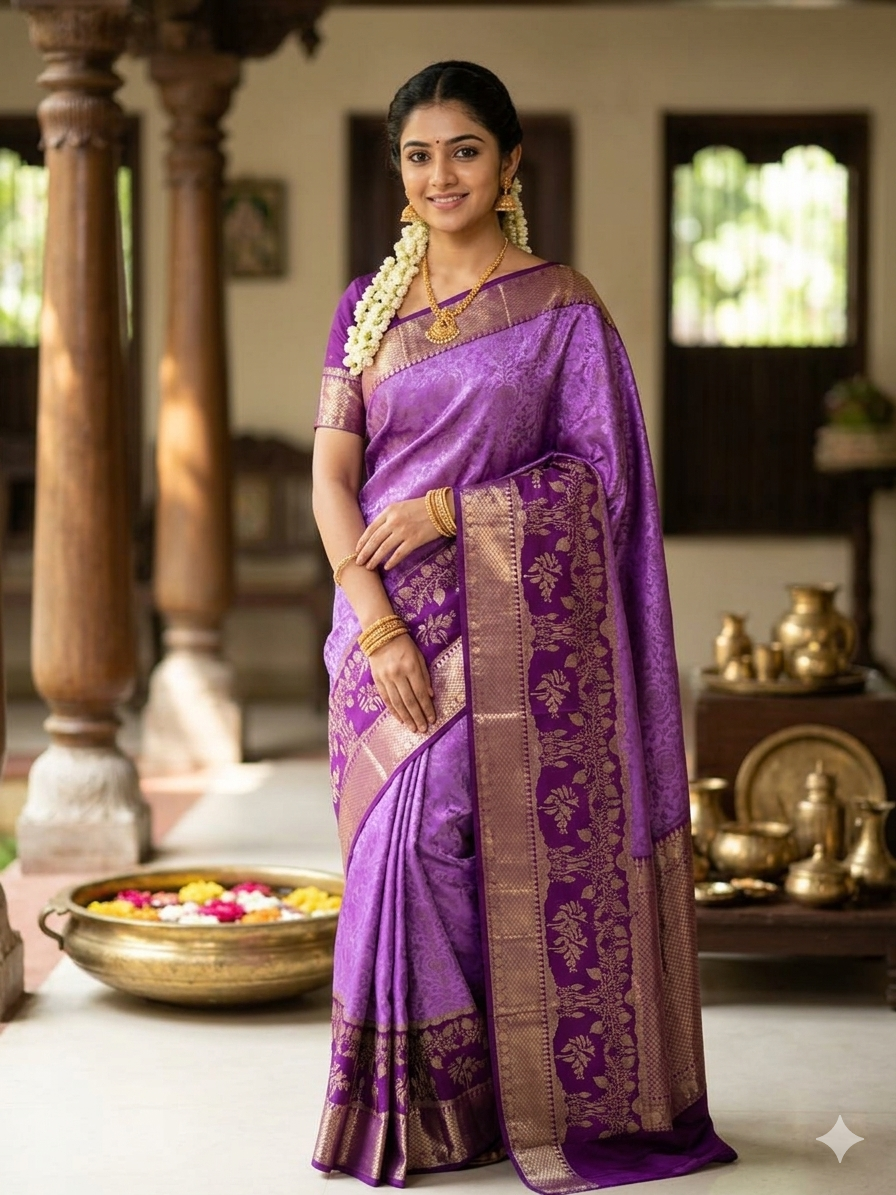 Pure Kanchipuram Silk Saree
