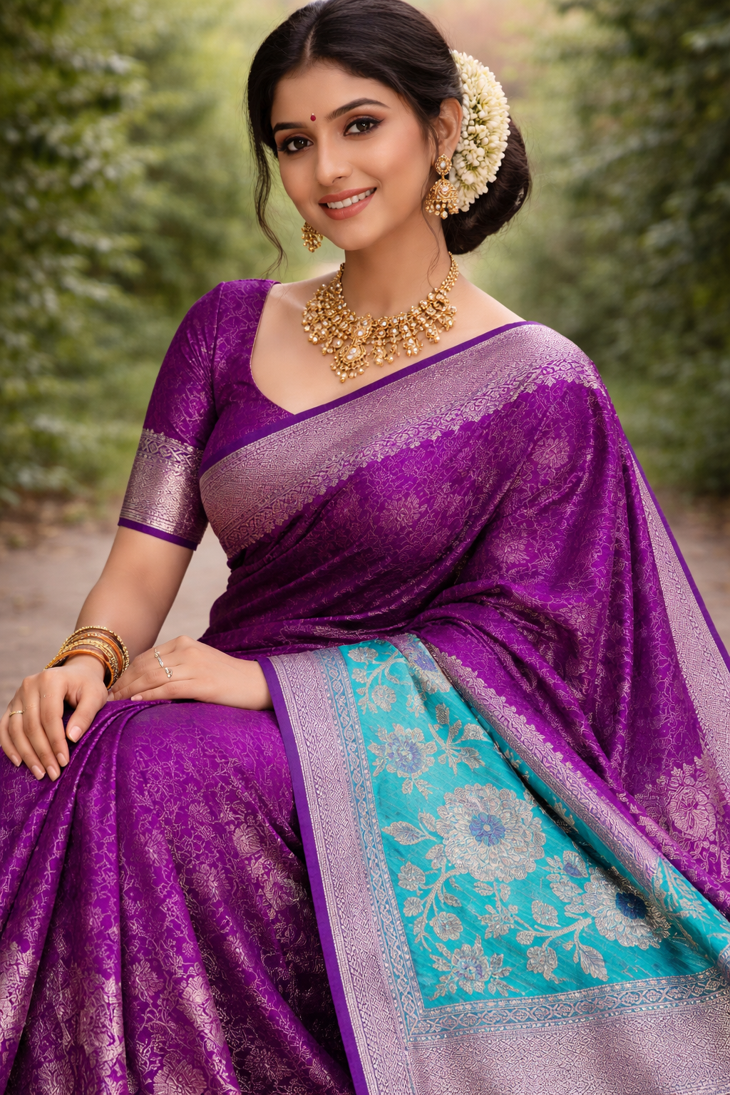 Pure Kanchipuram Silk Saree