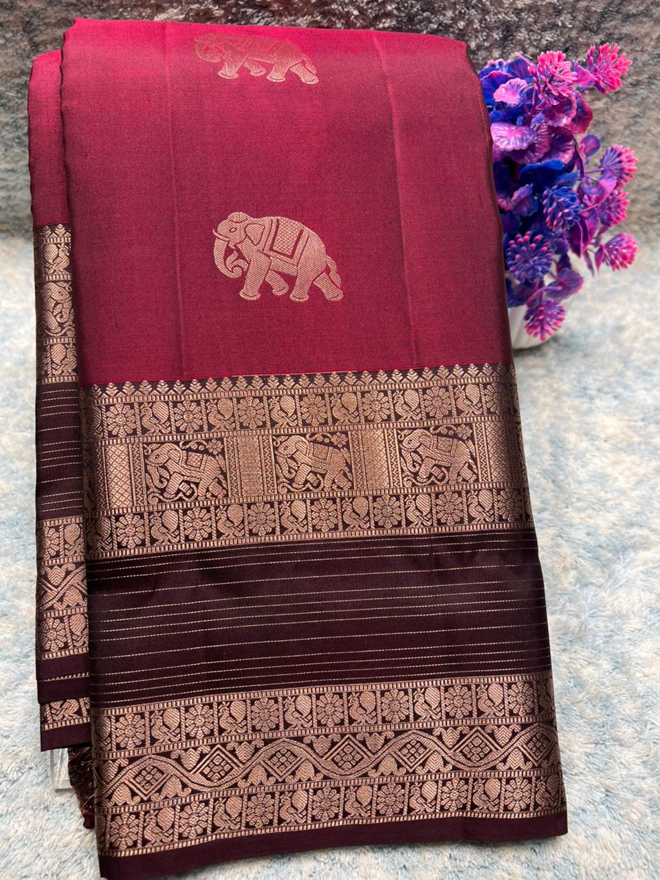 Pure Kanchipuram Silk Saree