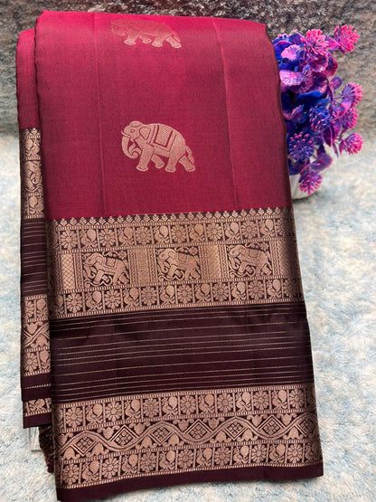 Pure Kanchipuram Silk Saree