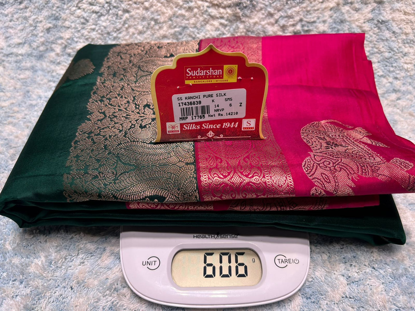 Pure Kanchipuram Silk Saree