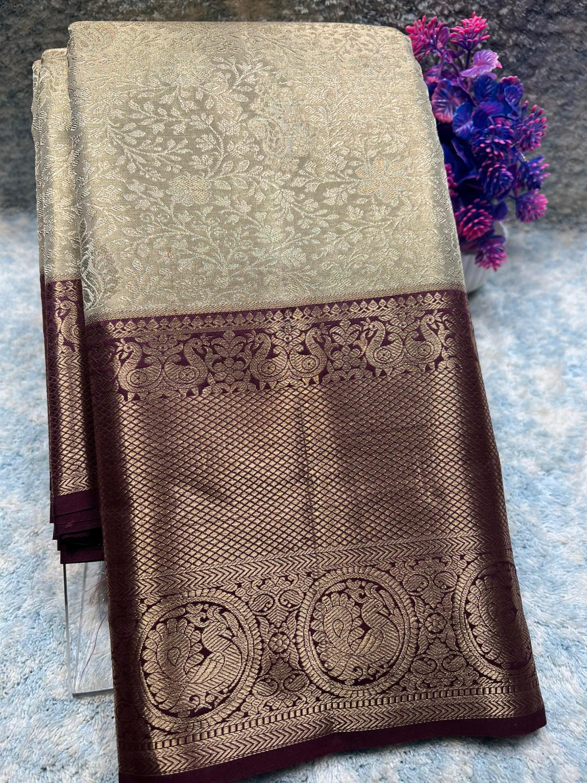Pure Kanchipuram Silk Saree