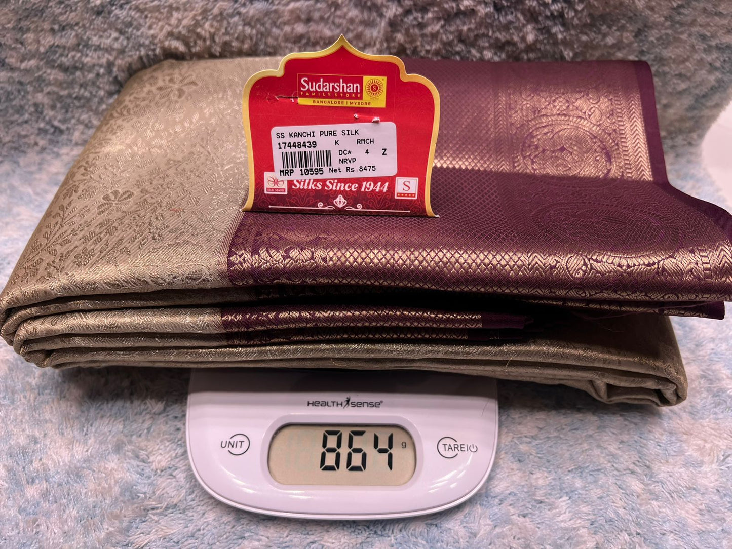 Pure Kanchipuram Silk Saree