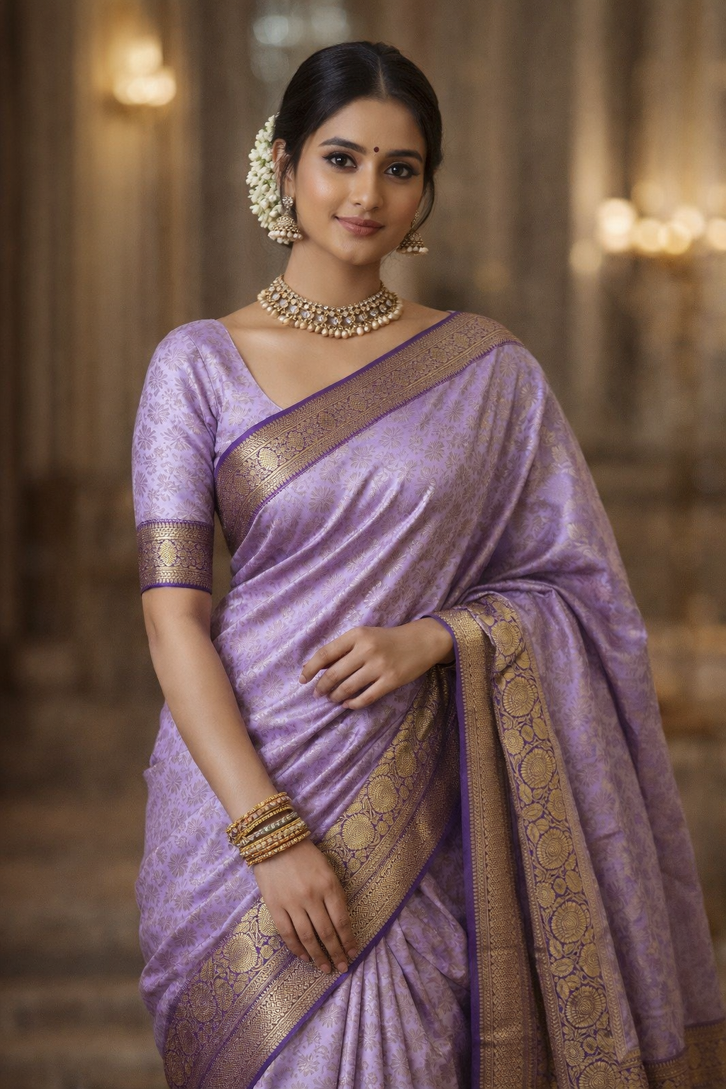 Pure Kanchipuram Silk Saree