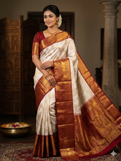 Pure Kanchipuram Silk Saree