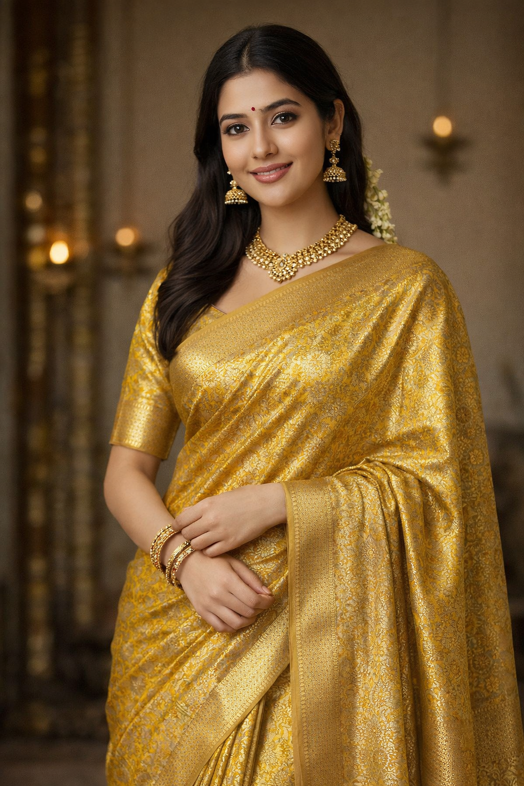 Pure Kanchipuram Silk Saree