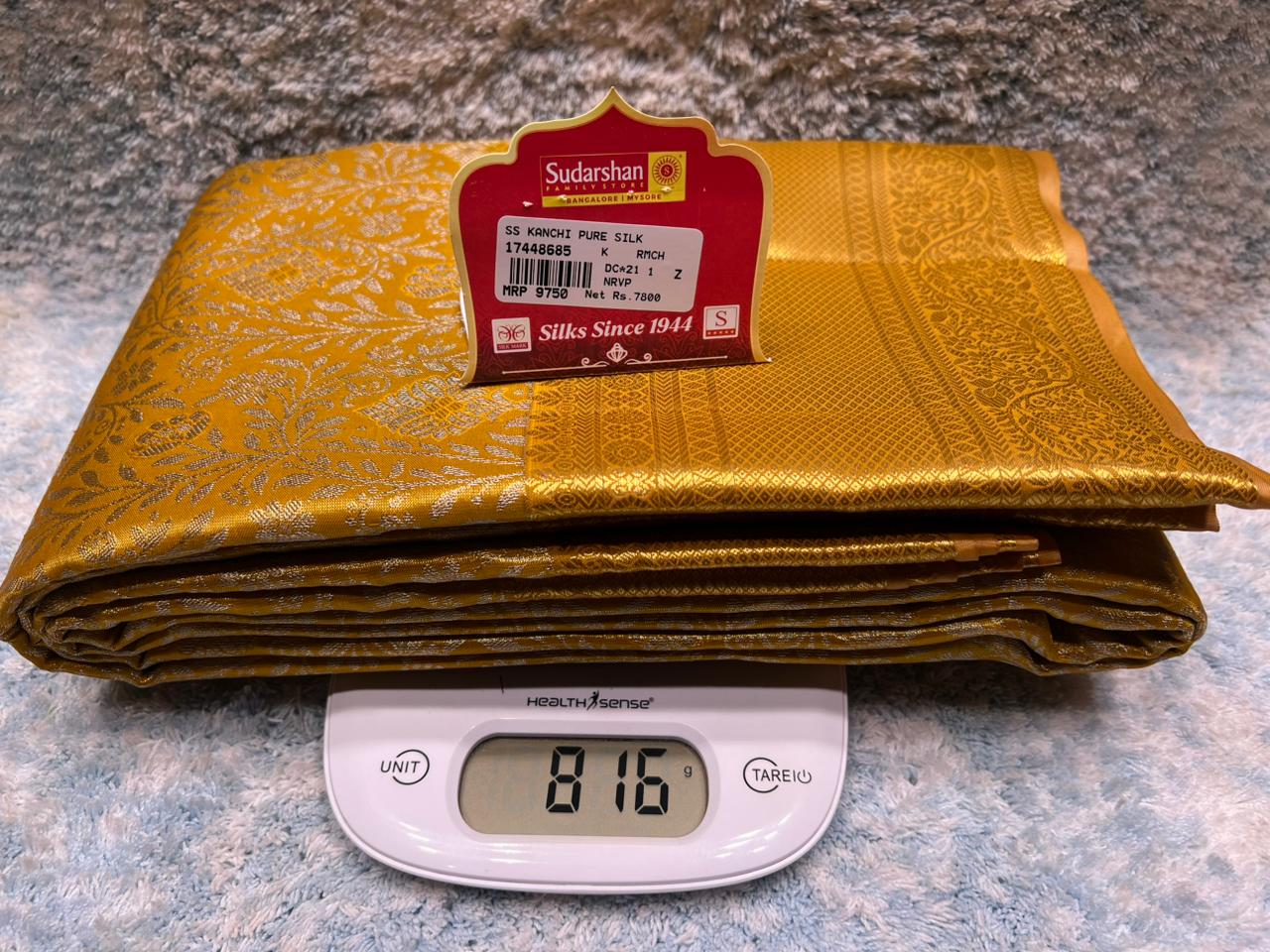 Pure Kanchipuram Silk Saree