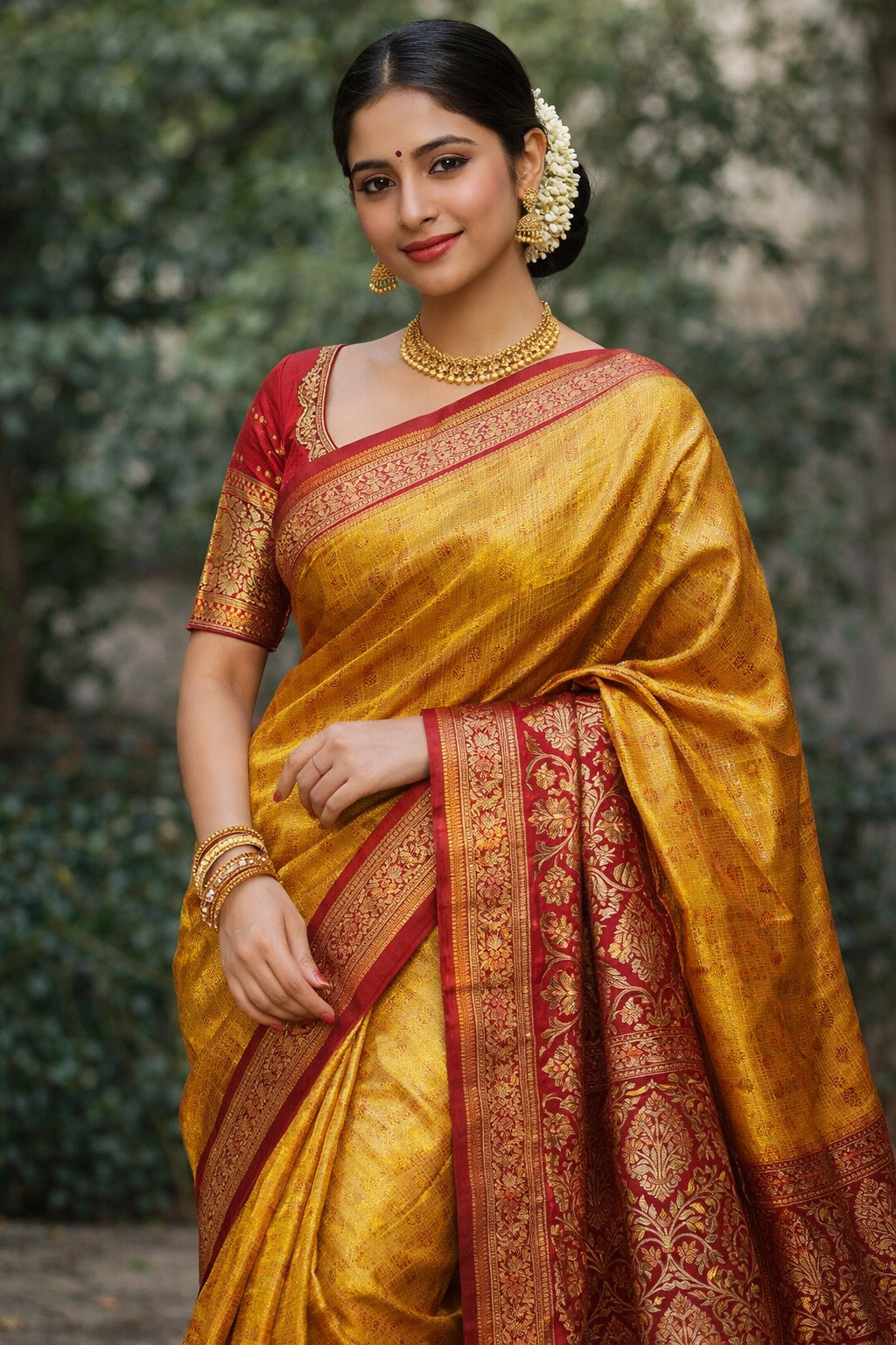 Pure Kanchipuram Silk Saree