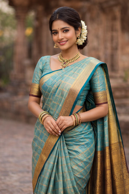 Pure Kanchipuram Silk Saree