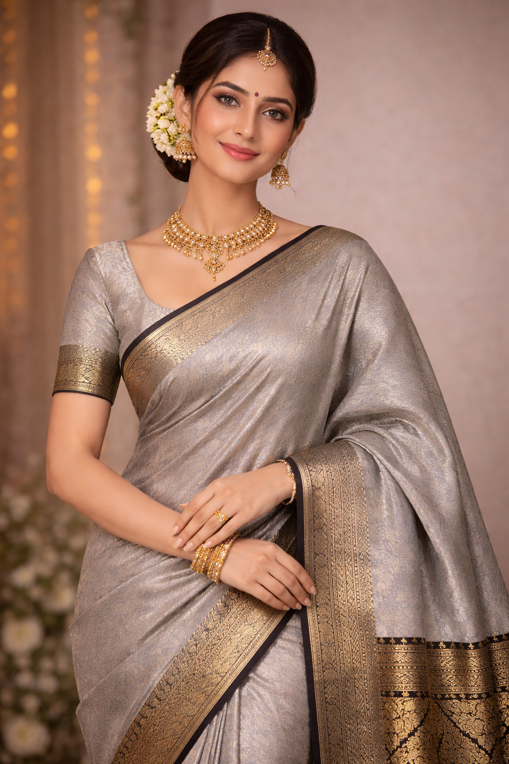 Pure Kanchipuram Silk Saree