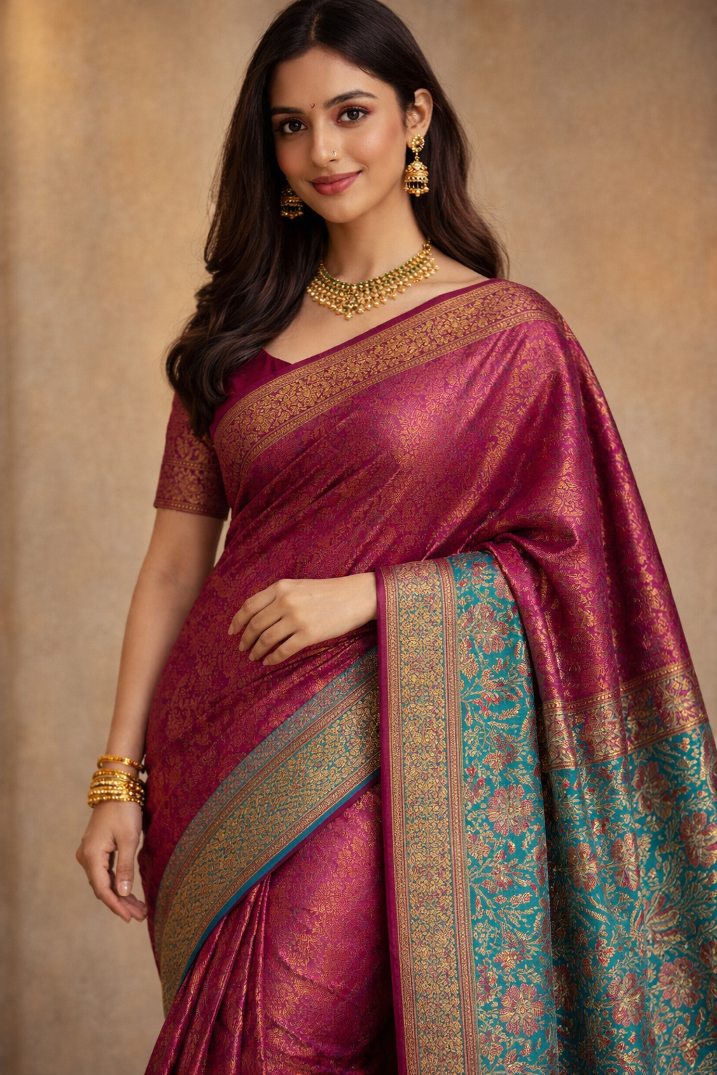 Pure Kanchipuram Silk Saree