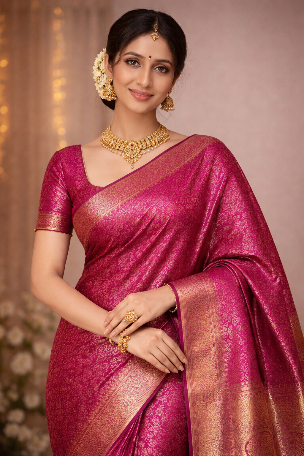 Pure Kanchipuram Silk Saree