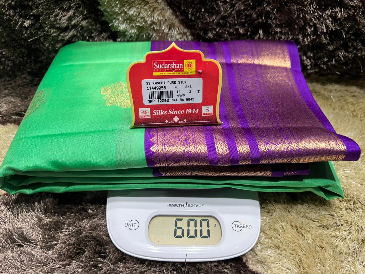 Pure Kanchipuram Silk Saree