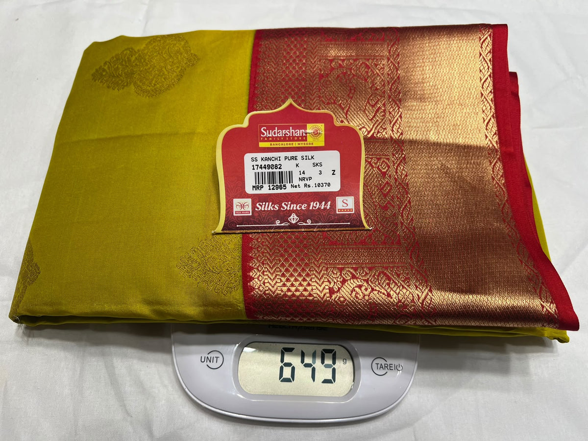 Pure Kanchipuram Silk Saree
